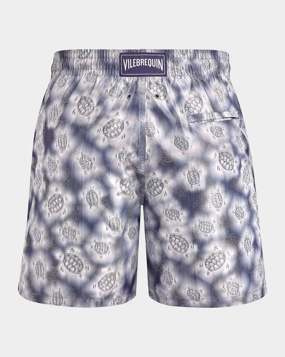 Vilebrequin Men's Ronde Des Tortures Patterned Swim Trunks | Thumbnail 5 Vilebrequin Men's Ronde Des Tortures Patterned Swim Trunks | Thumbnail 5