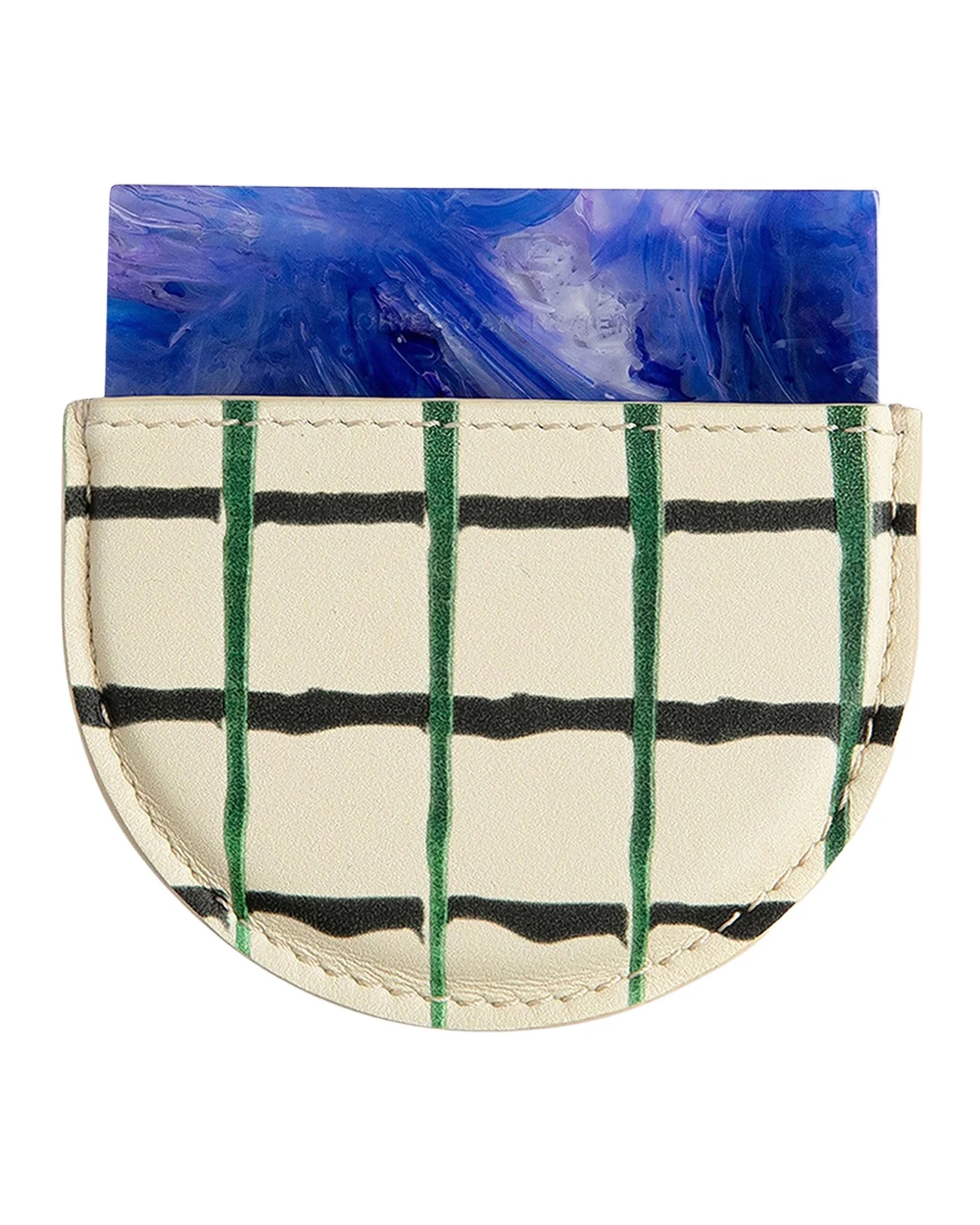 Bleu Tartan Handheld Mirror Bleu Tartan Handheld Mirror