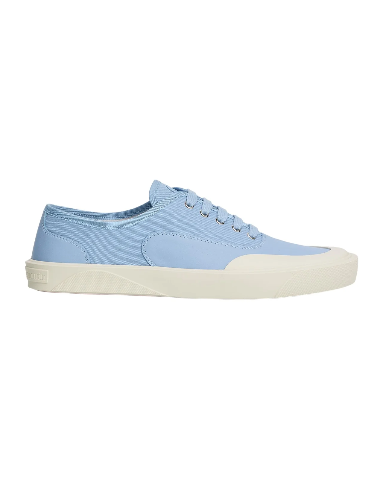 Christian Louboutin Men's Tactical Skate Cotton-Leather Low Top Sneakers