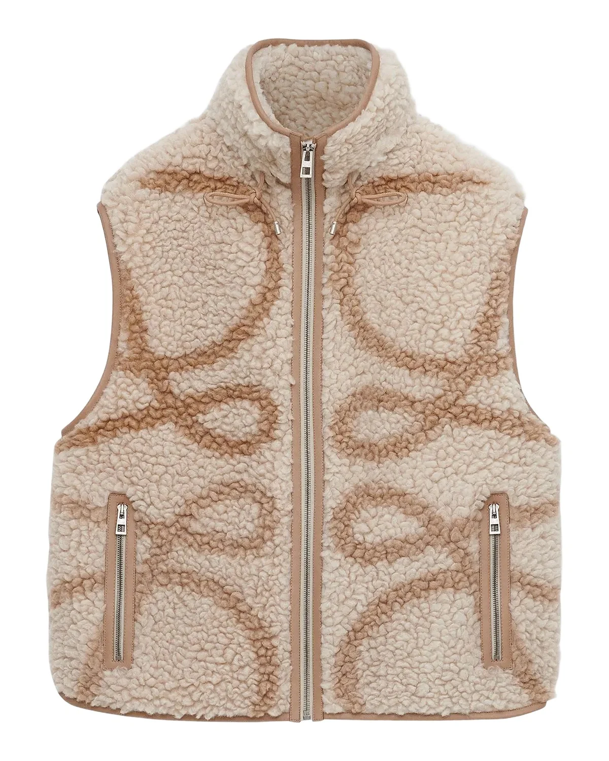 Men's Anagram Sherpa Vest Men's Anagram Sherpa Vest