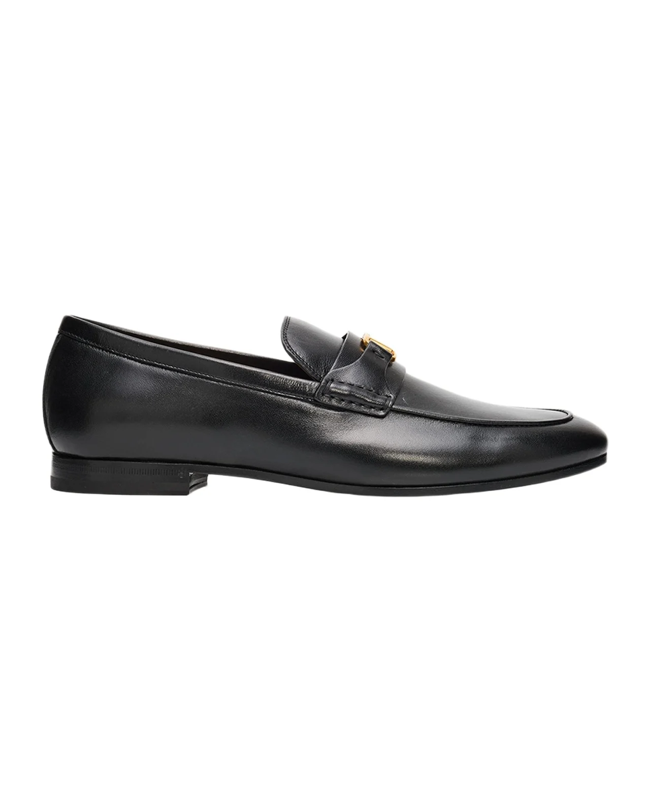 Logo Leather Loafers