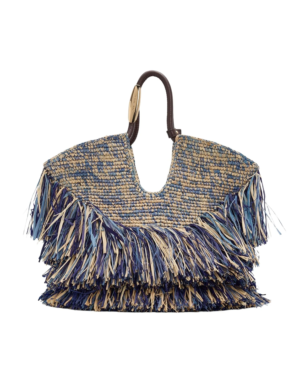 Goldentime Small Fringed Tote Bag Goldentime Small Fringed Tote Bag