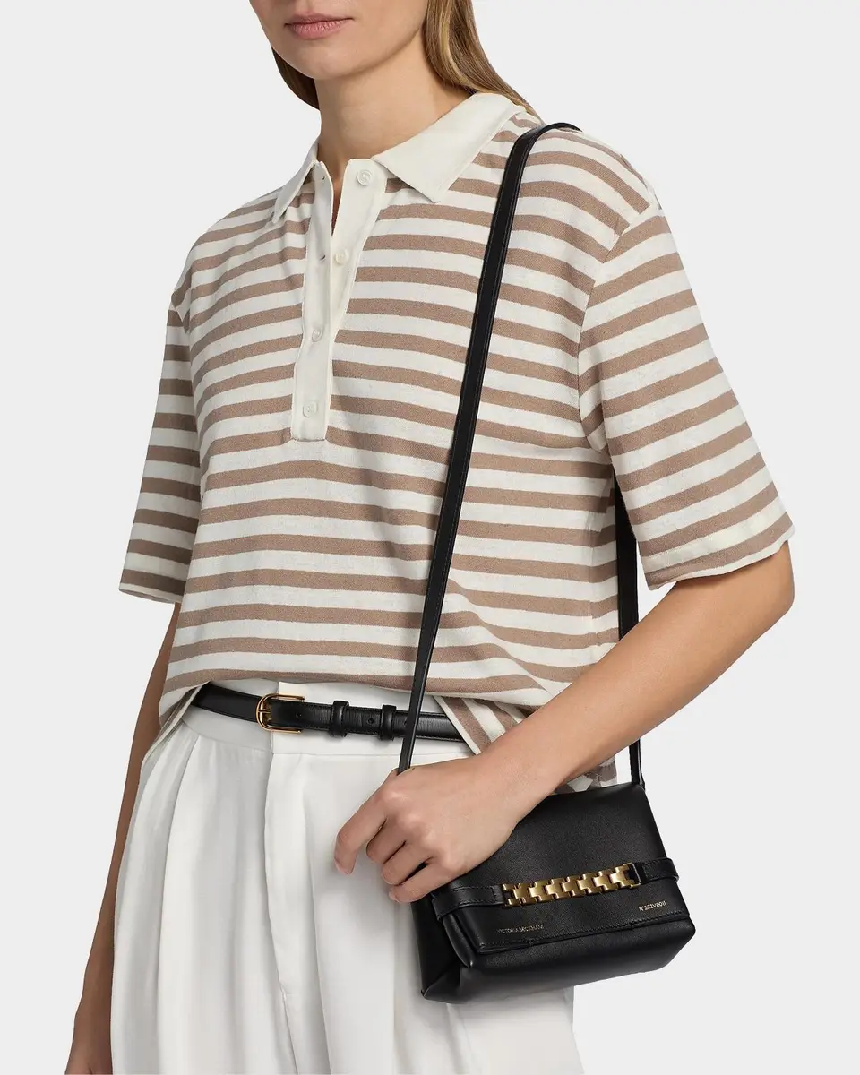 MAJESTIC FILATURES Cotton-Linen Striped Polo Shirt | Thumbnail 5 MAJESTIC FILATURES Cotton-Linen Striped Polo Shirt | Thumbnail 5