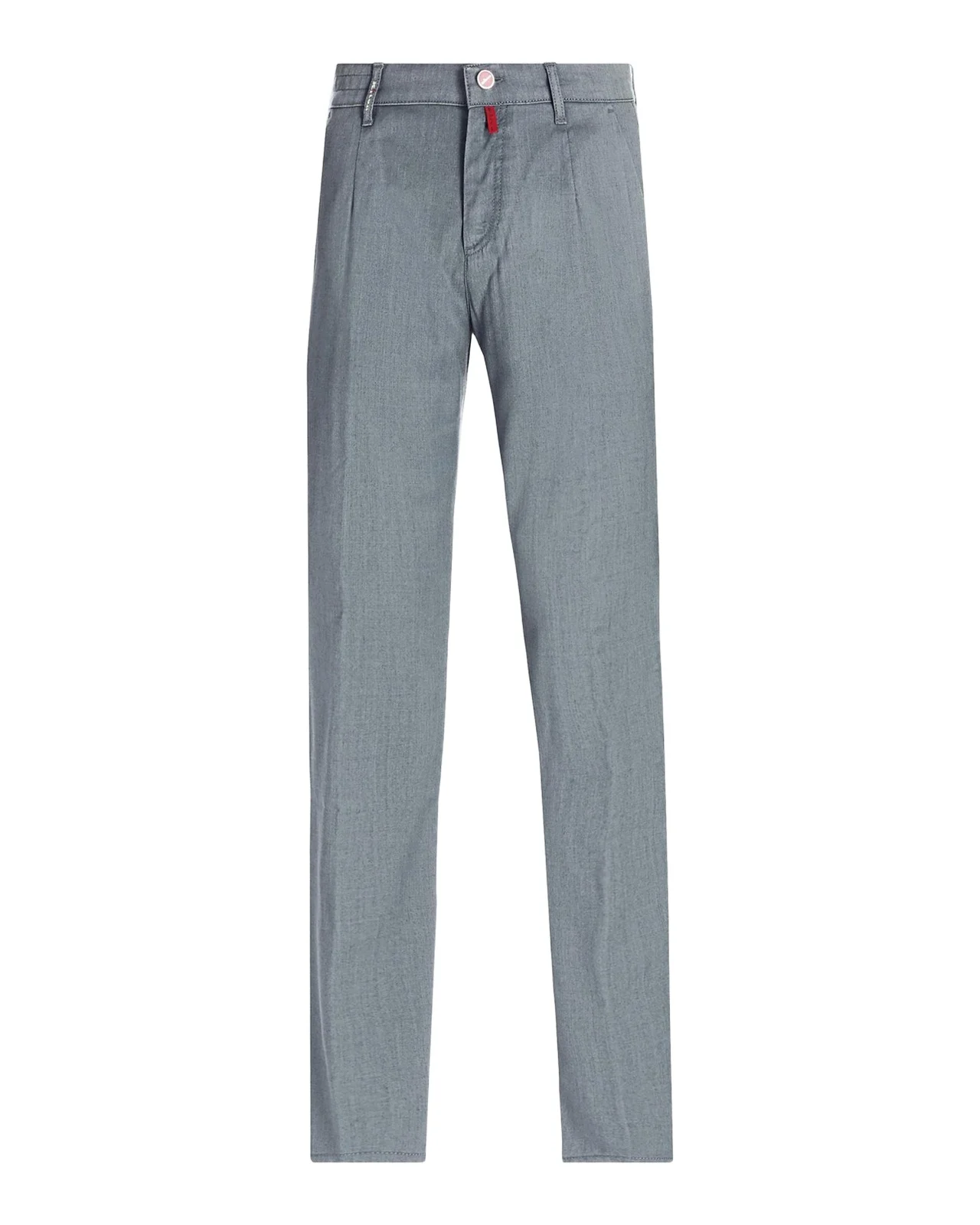 Men's Stretch-Cotton Straight-Leg Trousers
