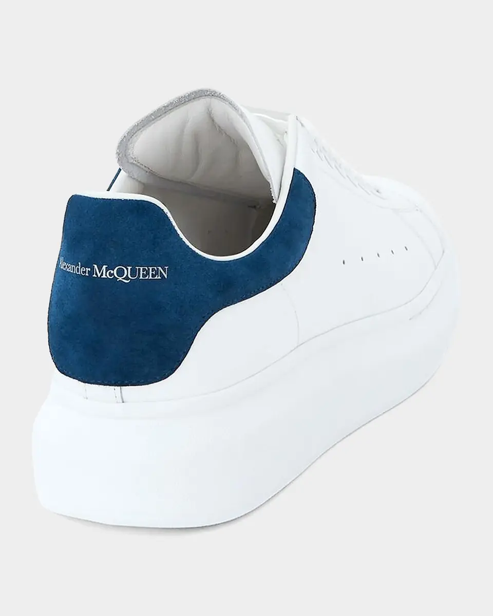 Alexander McQueen Men's Leather Low-Top Platform Sneakers | Thumbnail 2