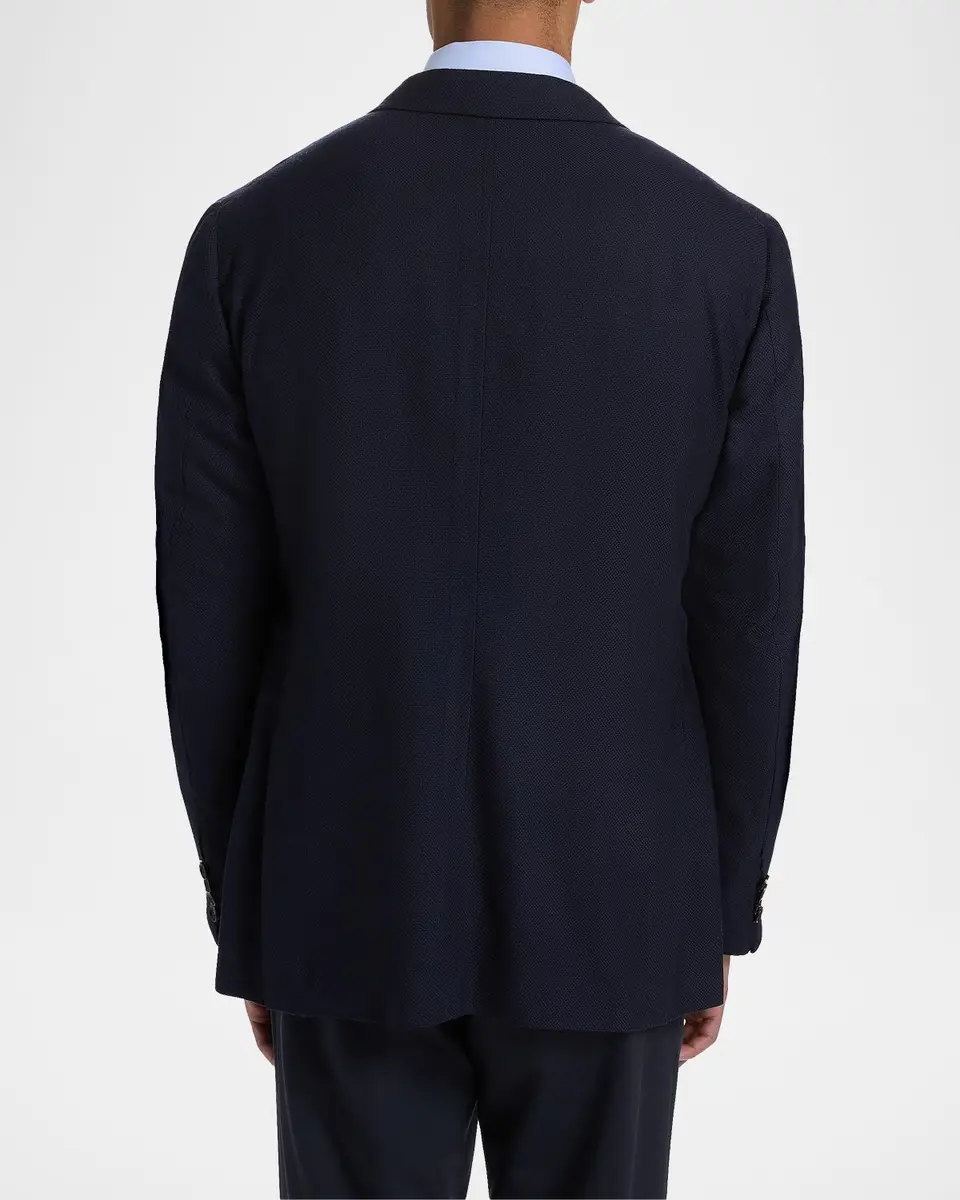 Isaia Men's Capri Wool Jacket | Thumbnail 3