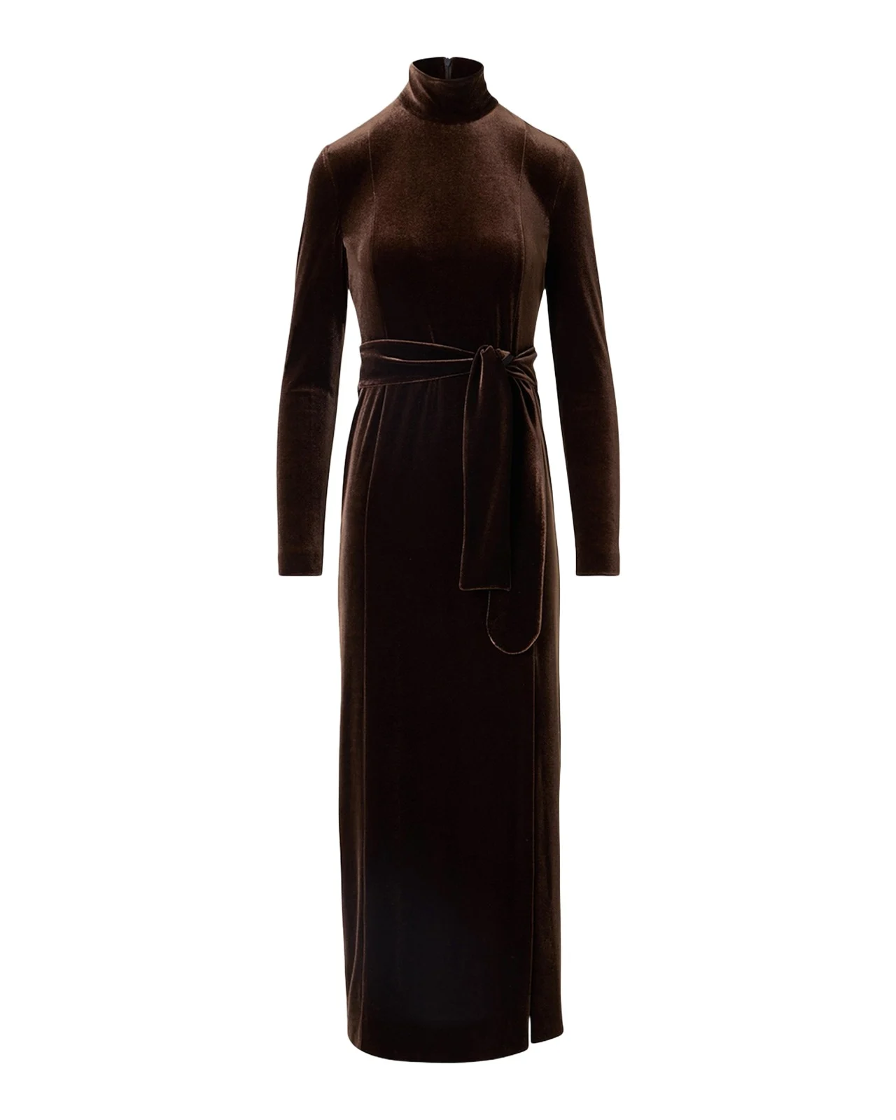Akris punto Techno Stretch Velvet Midi Dress