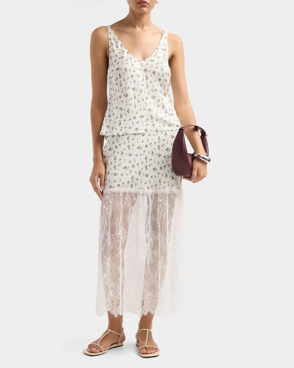 Cami NYC Rory Hammered Floral Camisole | Thumbnail 2 Cami NYC Rory Hammered Floral Camisole | Thumbnail 2