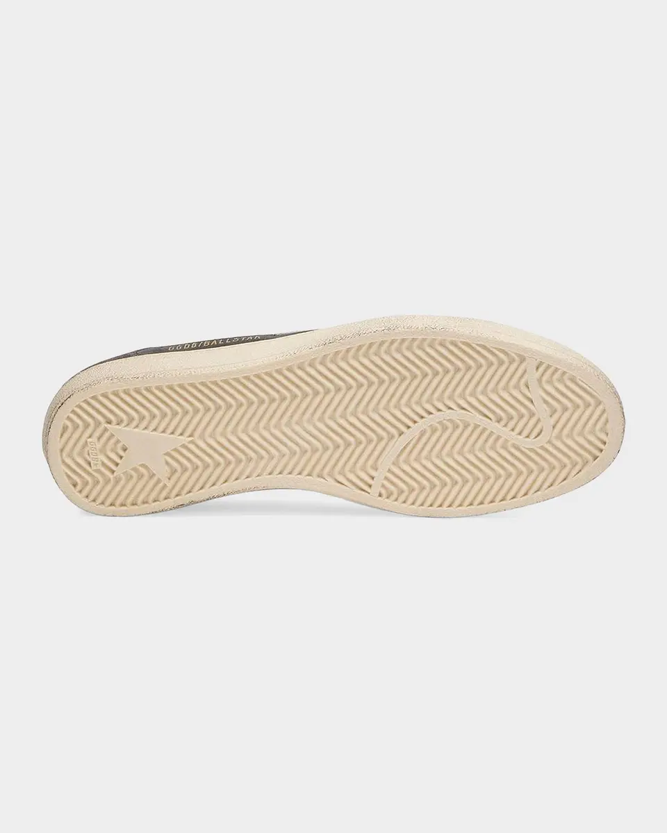 Golden Goose Men's Ballstar Leather Low-Top Sneakers | Thumbnail 5