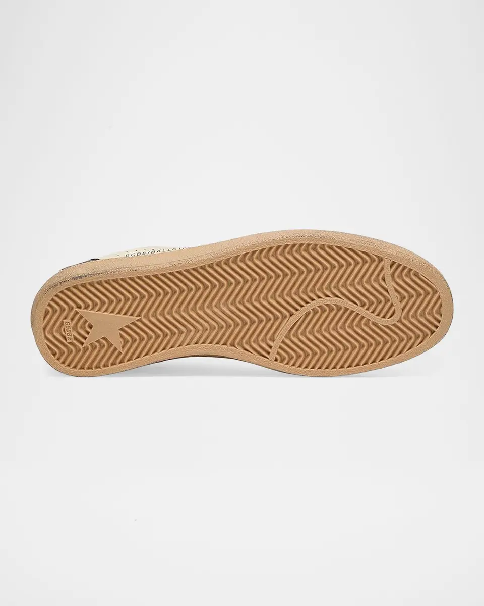 Golden Goose Men's Ball Star Leather Low-Top Sneakers | Thumbnail 4