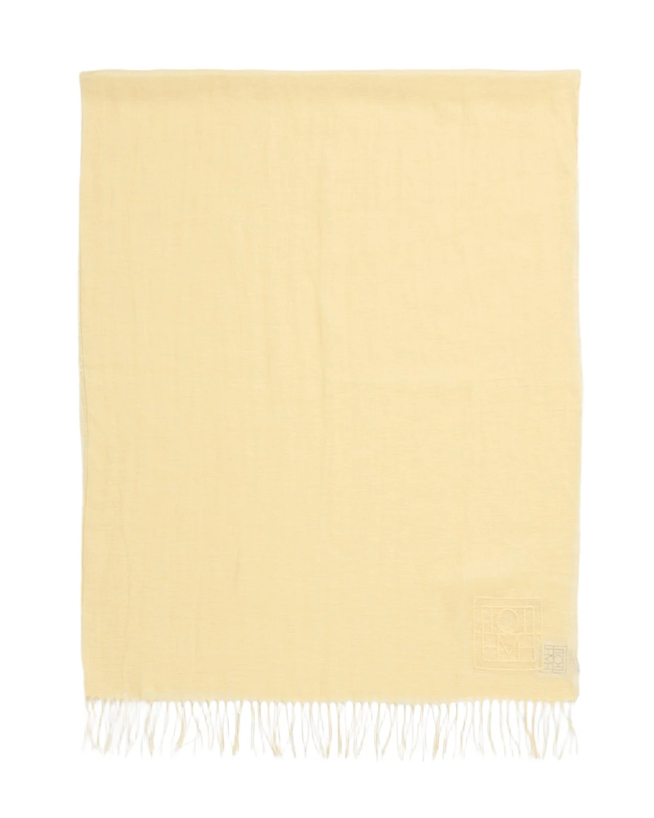 TOTEME Monogram Linen Sarong