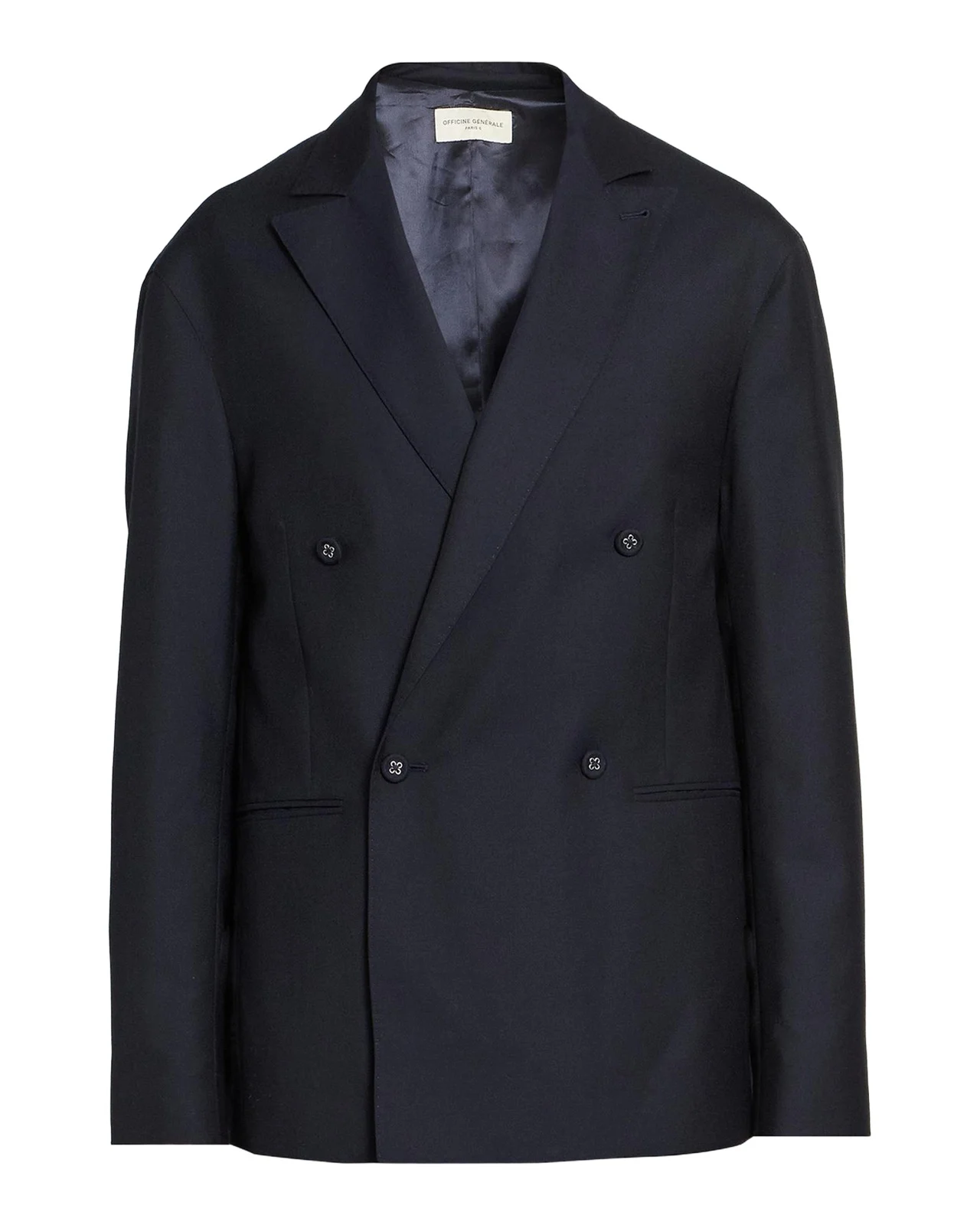 Men's Merrick Wool-Cashmere-Silk Double-Breasted Blazer Men's Merrick Wool-Cashmere-Silk Double-Breasted Blazer