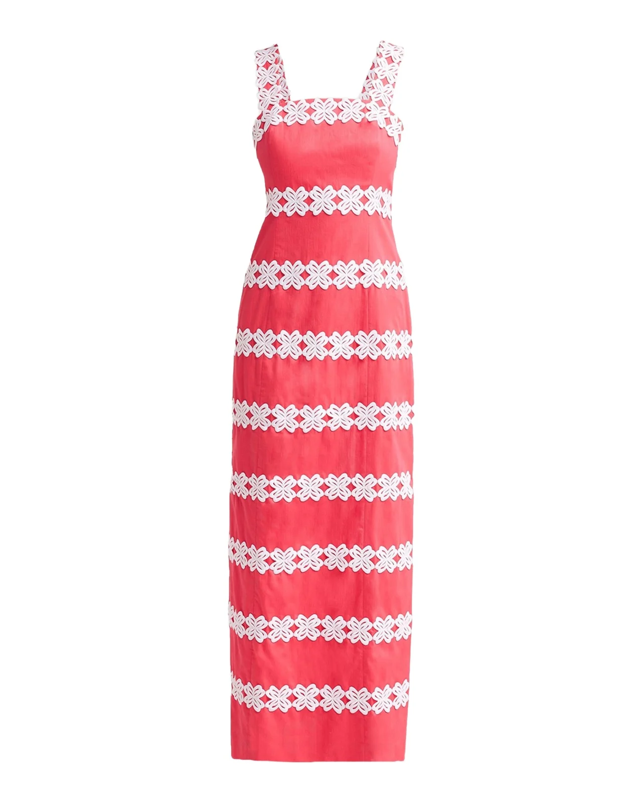Davis Lilly Lace Cotton Dobby Maxi Dress Davis Lilly Lace Cotton Dobby Maxi Dress