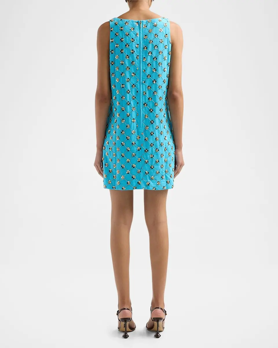 Lilly Pulitzer Tamala Beaded Sequin Shift Dress | Thumbnail 3 Lilly Pulitzer Tamala Beaded Sequin Shift Dress | Thumbnail 3