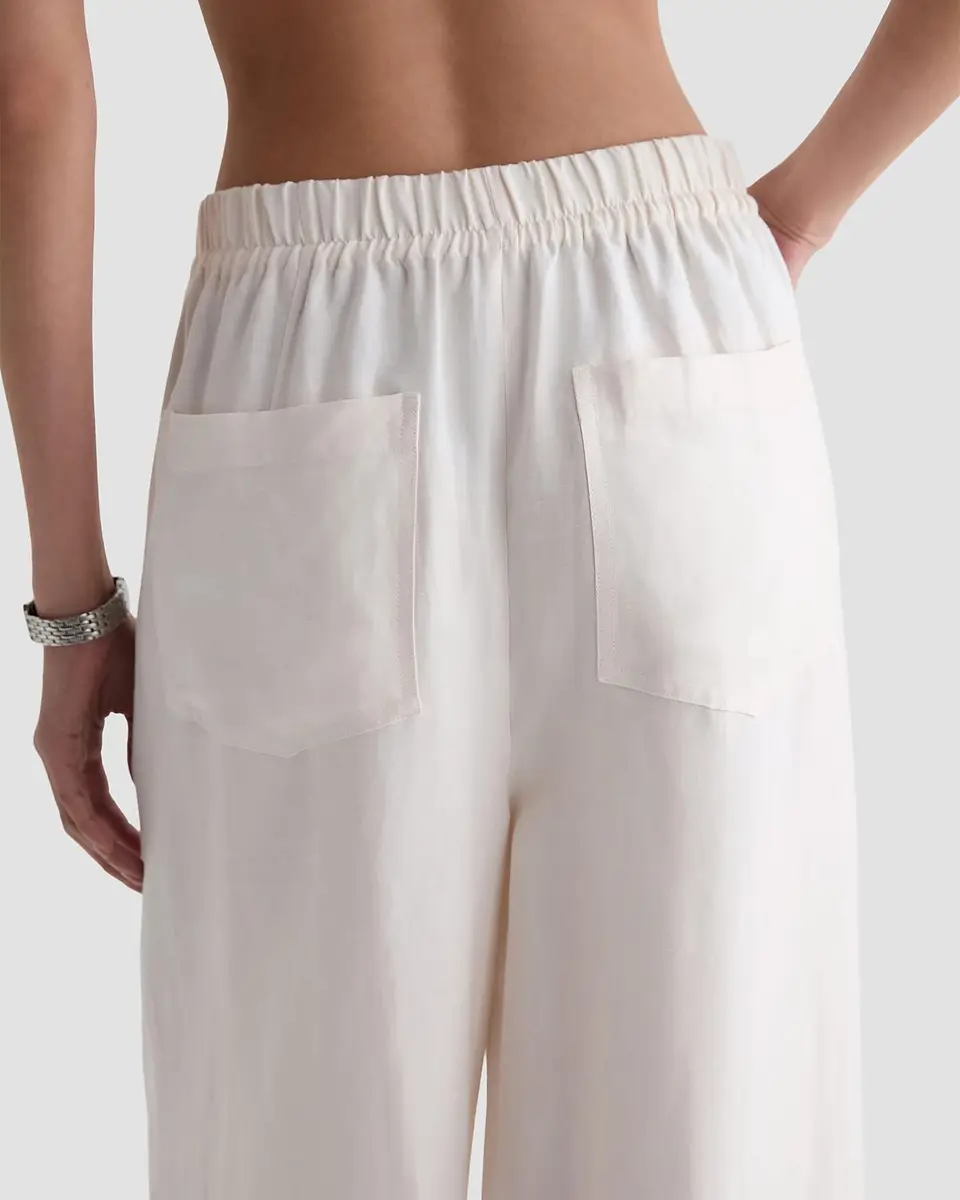 AG Jeans Century Silk-Blend Drawstring Pants | Thumbnail 5 AG Jeans Century Silk-Blend Drawstring Pants | Thumbnail 5