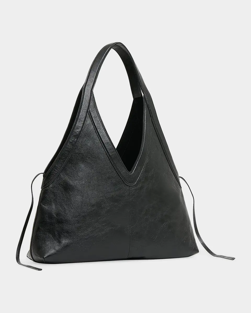 MANSUR GAVRIEL Medium Logo Tote Bag | Thumbnail 4 MANSUR GAVRIEL Medium Logo Tote Bag | Thumbnail 4