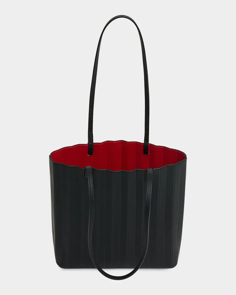 MANSUR GAVRIEL Pleated Filo Leather Tote Bag | Thumbnail 4