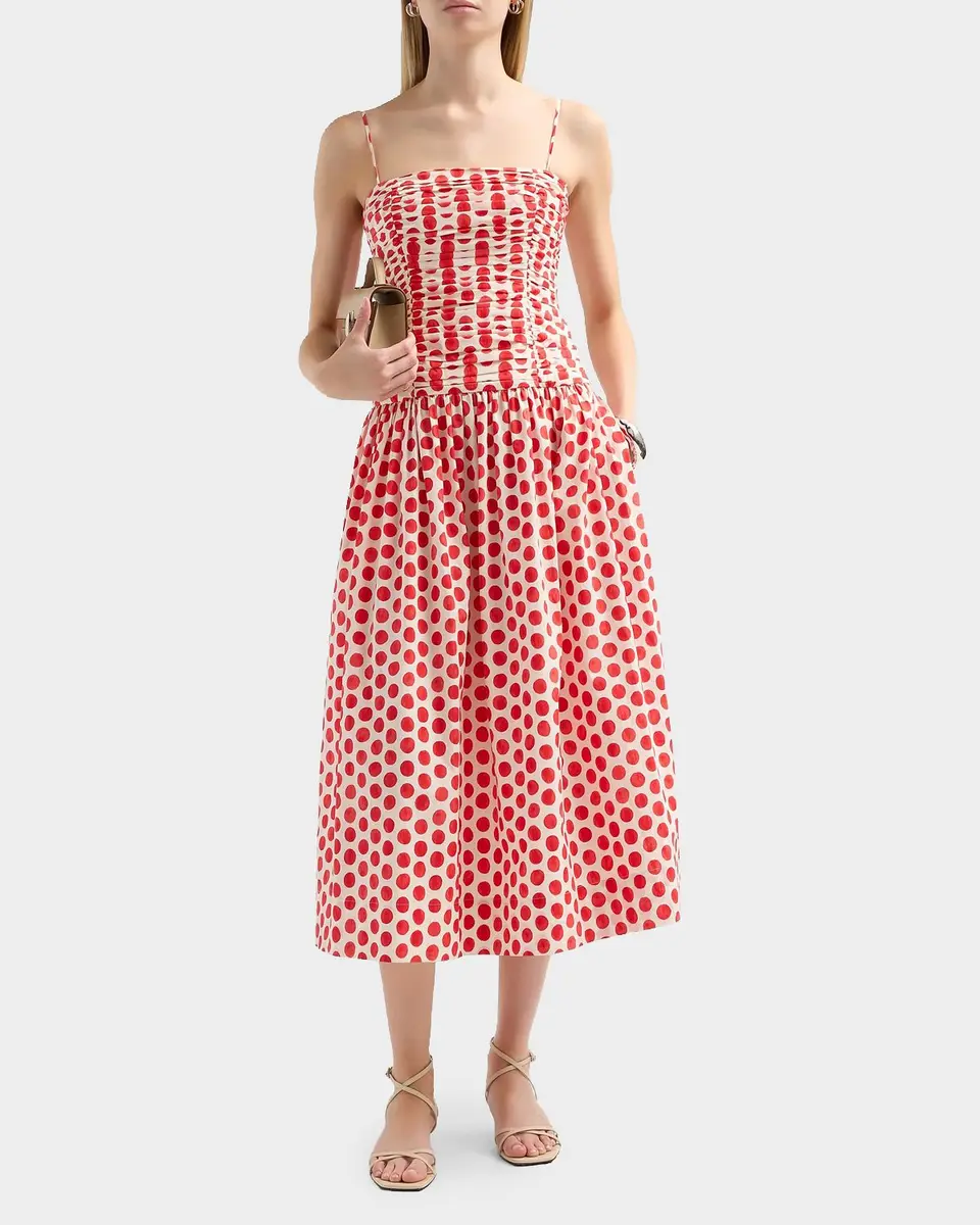 Cara Cara Rahi Ruched Midi Dress | Thumbnail 2 Cara Cara Rahi Ruched Midi Dress | Thumbnail 2