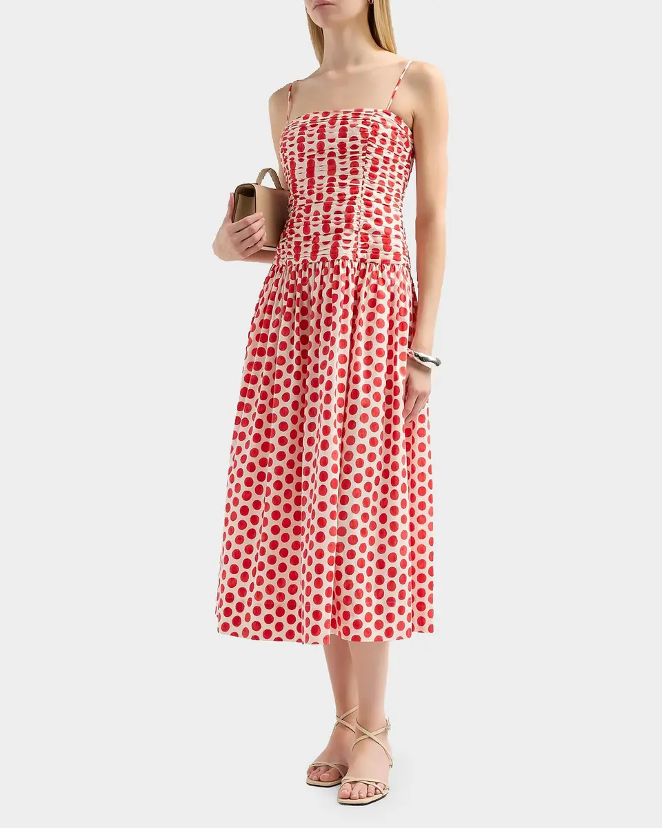 Cara Cara Rahi Ruched Midi Dress | Thumbnail 4 Cara Cara Rahi Ruched Midi Dress | Thumbnail 4