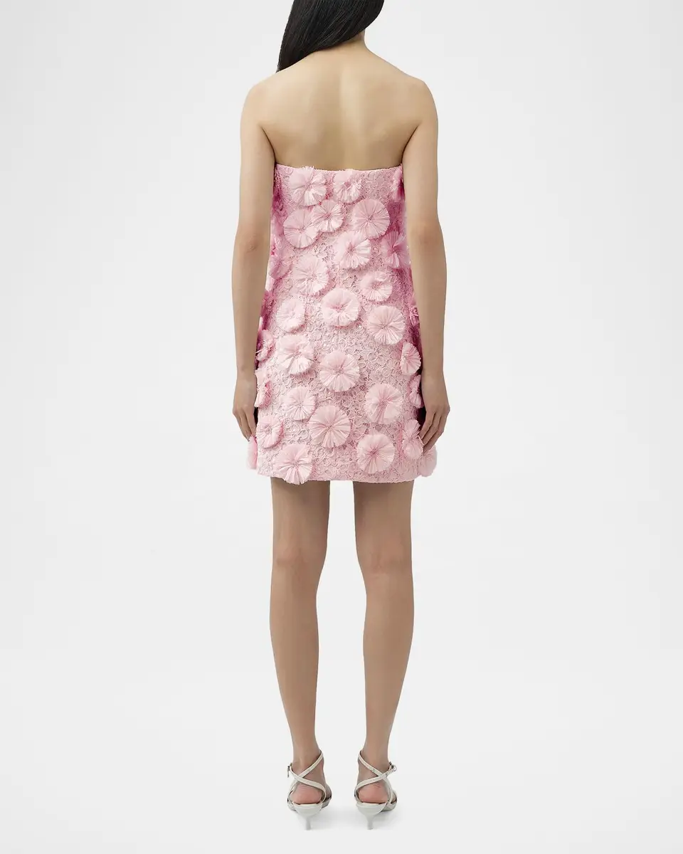 Simkhai Holland Floral Strapless Mini Dress | Thumbnail 3 Simkhai Holland Floral Strapless Mini Dress | Thumbnail 3