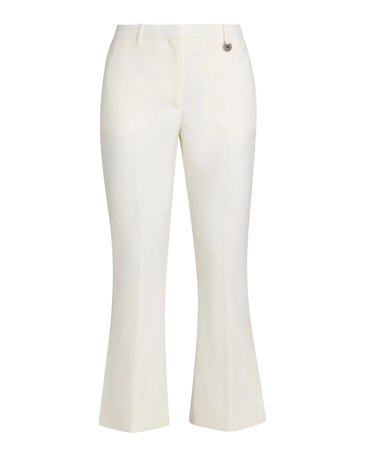 Wool Bootcut Crop Trousers Wool Bootcut Crop Trousers