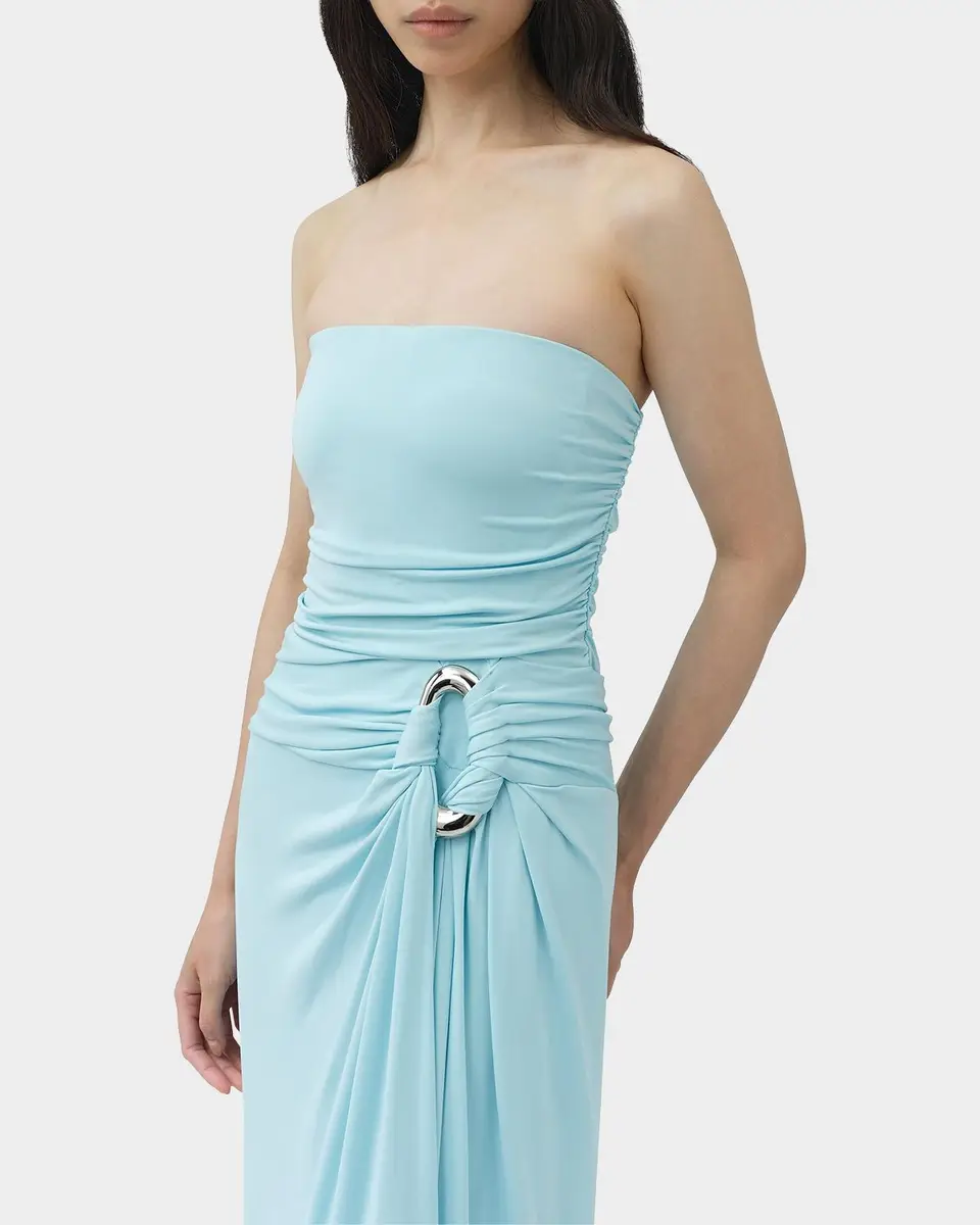 Simkhai Emma Strapless Jersey Bustier Maxi Dress | Thumbnail 4