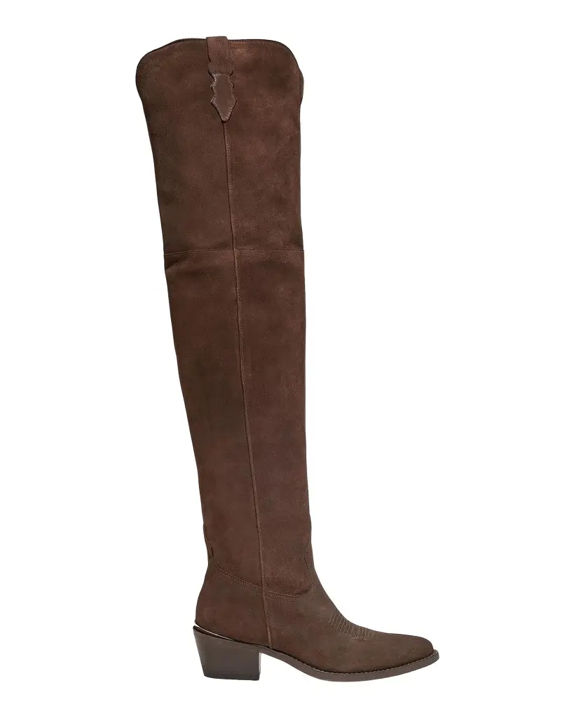 Partlow Julia 55MM Suede Over-The-Knee Boots | Image 1 Partlow Julia 55MM Suede Over-The-Knee Boots | Image 1