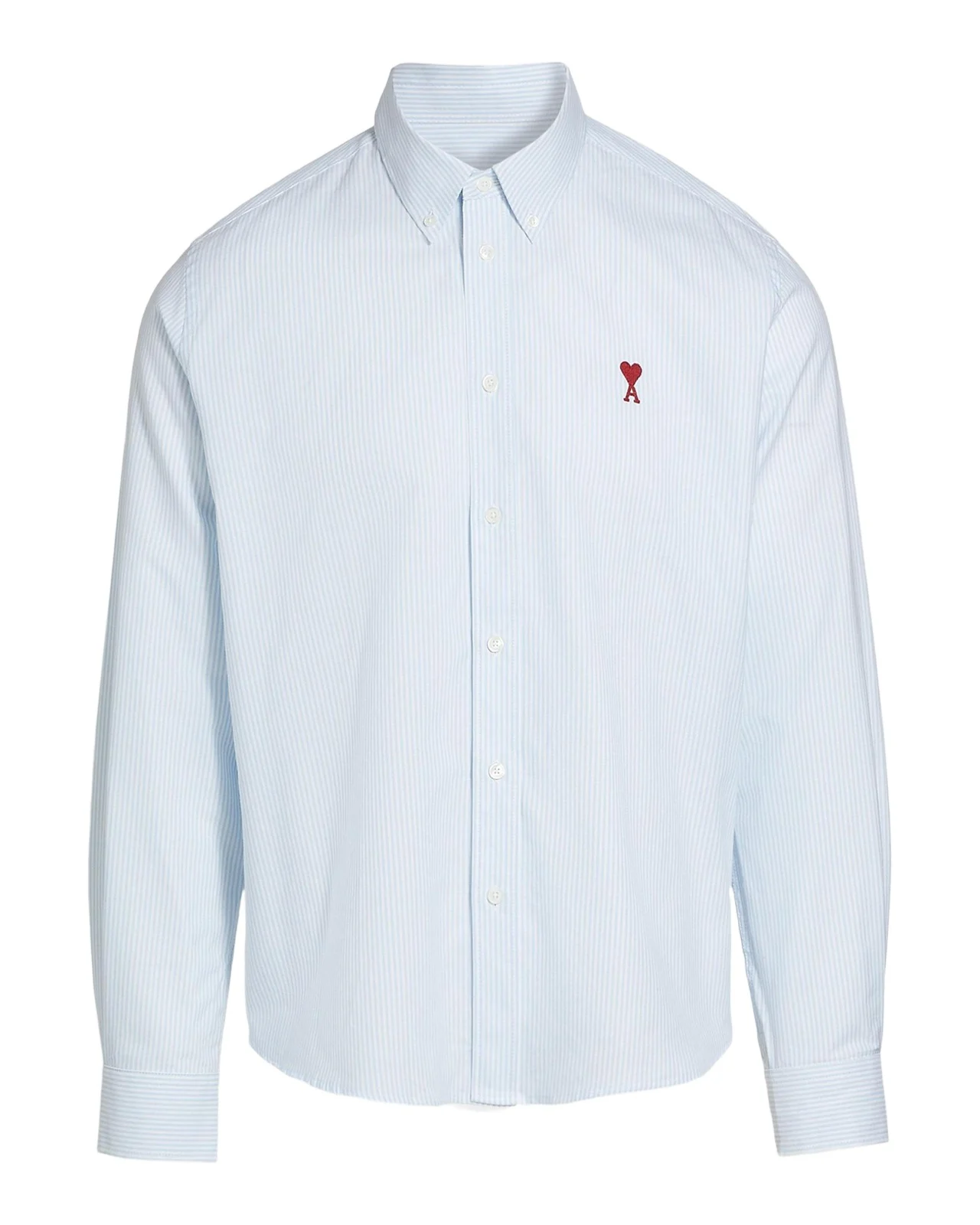 Men's Classic Striped Wool Oxford Shirt