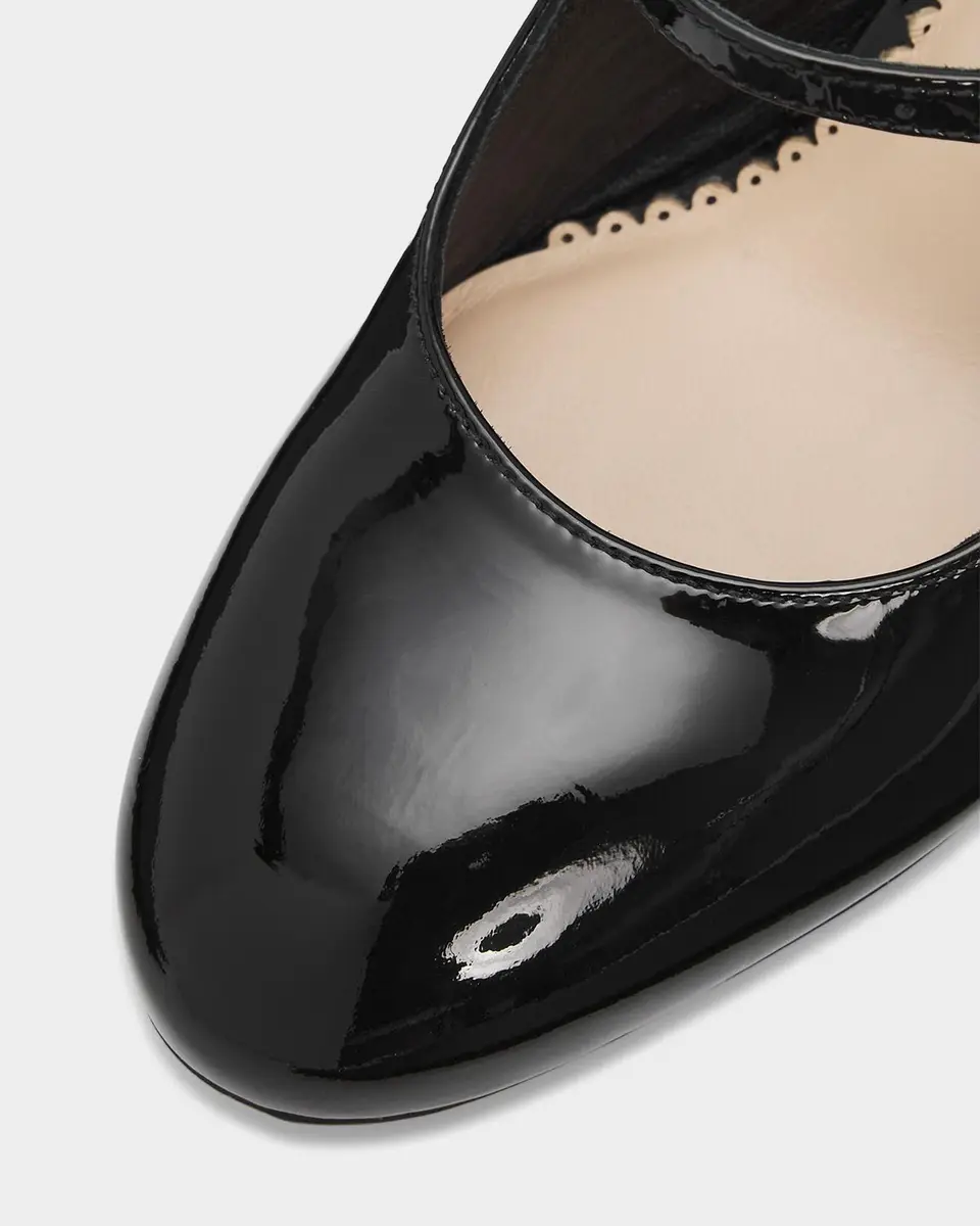 Cinq à Sept Lola 80MM Patent Leather Slingback Pumps | Thumbnail 6