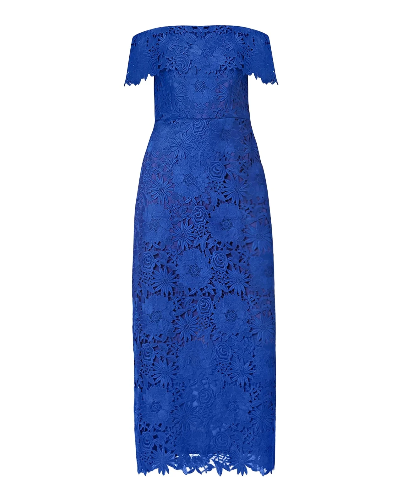 Avril Floral Lace Sheath Maxi Dress Avril Floral Lace Sheath Maxi Dress