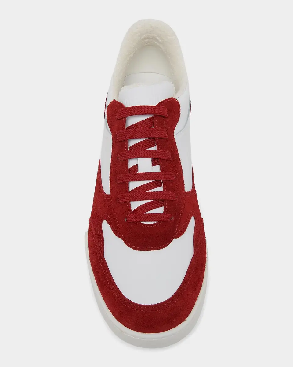 MOSCHINO Men's Leather Low-Top Sneakers | Thumbnail 5