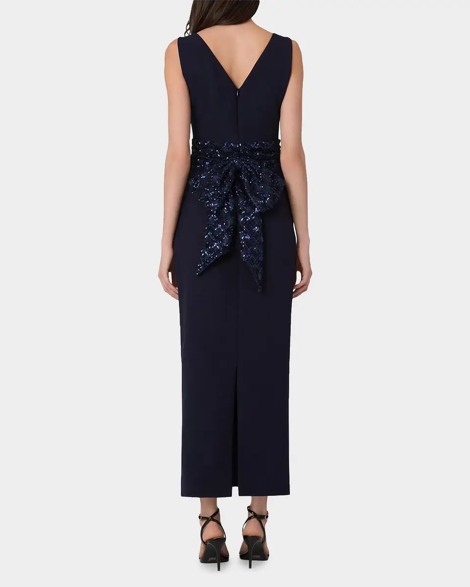 Shoshanna Sia Crepe Sequin-Embellished Maxi Dress | Thumbnail 3 Shoshanna Sia Crepe Sequin-Embellished Maxi Dress | Thumbnail 3