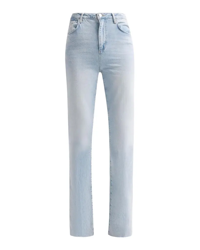 L'AGENCE Ruth High-Rise Straight-Leg Jeans | Image 1 L'AGENCE Ruth High-Rise Straight-Leg Jeans | Image 1