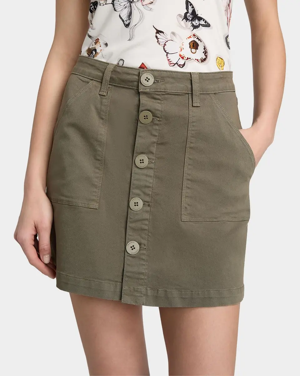 L'Agence Dora Cotton-Blend Mini Skirt | Thumbnail 5 L'Agence Dora Cotton-Blend Mini Skirt | Thumbnail 5