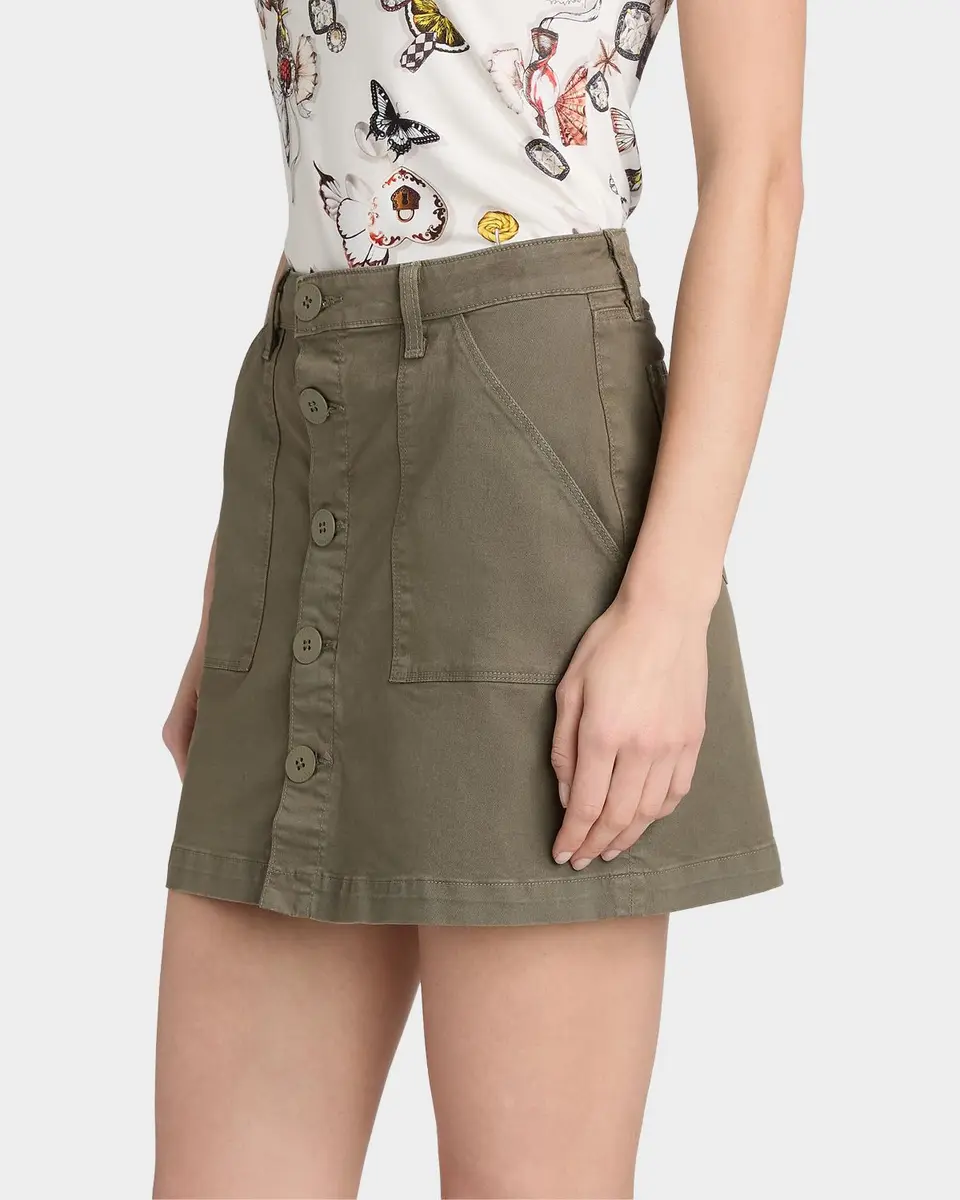 L'Agence Dora Cotton-Blend Mini Skirt | Thumbnail 7 L'Agence Dora Cotton-Blend Mini Skirt | Thumbnail 7