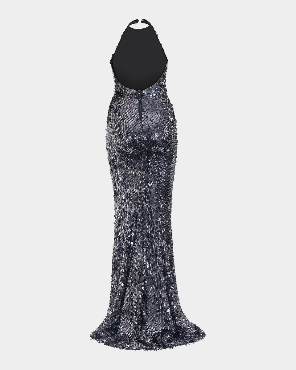 Zhivago The Changing Moon Sequin Gown | Thumbnail 5 Zhivago The Changing Moon Sequin Gown | Thumbnail 5