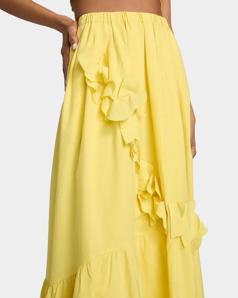 Ramy Brook Bridget Ruffled Cotton-Blend A-Line Maxi Skirt | Thumbnail 5 Ramy Brook Bridget Ruffled Cotton-Blend A-Line Maxi Skirt | Thumbnail 5