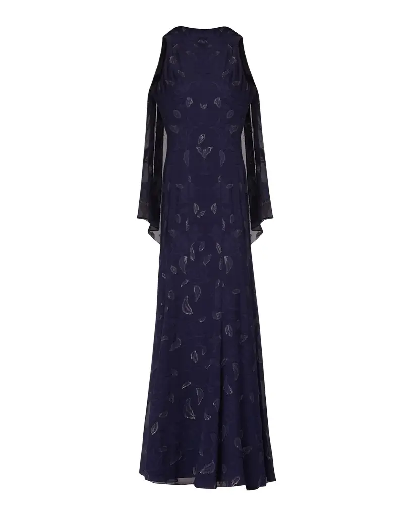 Shoshanna Quinn Metallic Lurex Maxi Dress | Image 1 Shoshanna Quinn Metallic Lurex Maxi Dress | Image 1