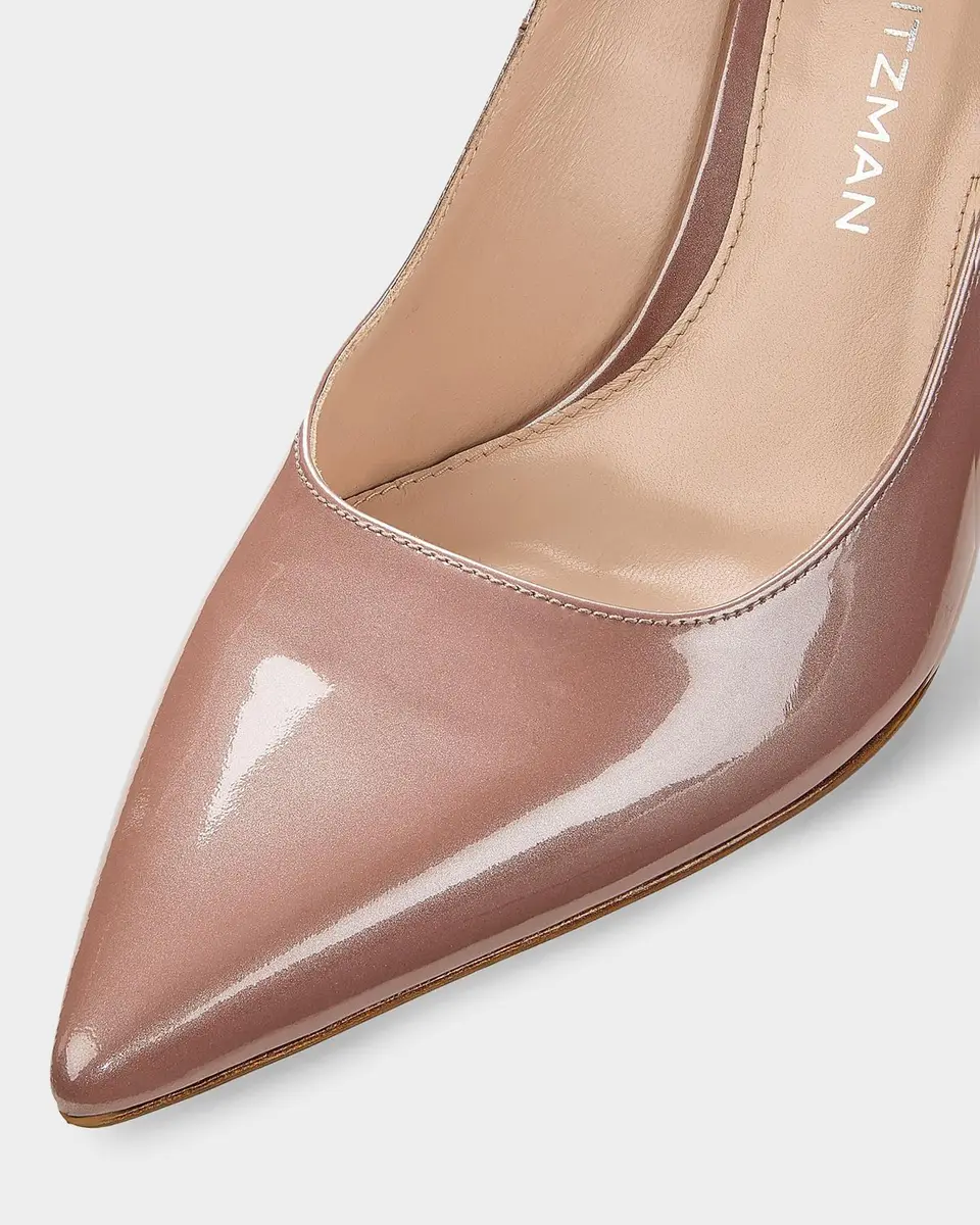 Stuart Weitzman Stuart Power 85MM Patent Leather Pumps | Thumbnail 3 Stuart Weitzman Stuart Power 85MM Patent Leather Pumps | Thumbnail 3