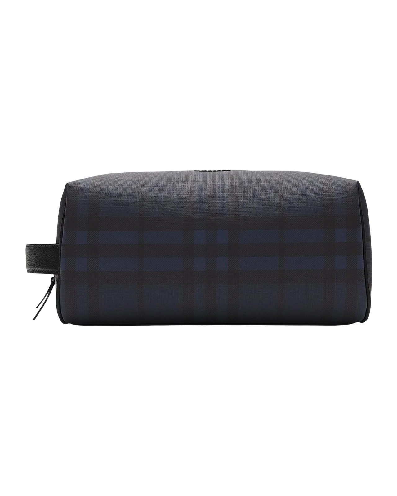 Burberry Men's Check Logo Travel Pouch
