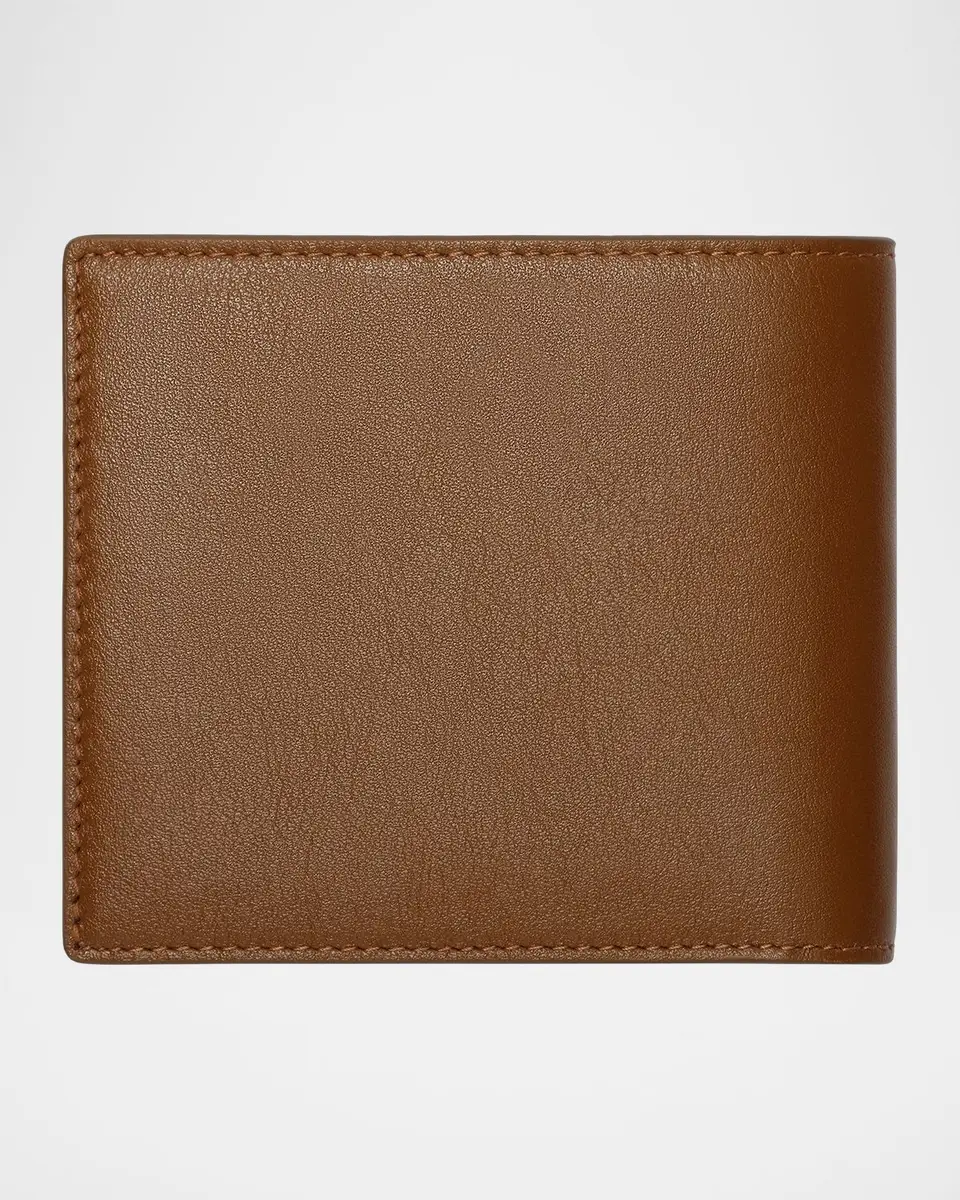 Burberry Men's Pop Check Leather Bifold Wallet | Thumbnail 3