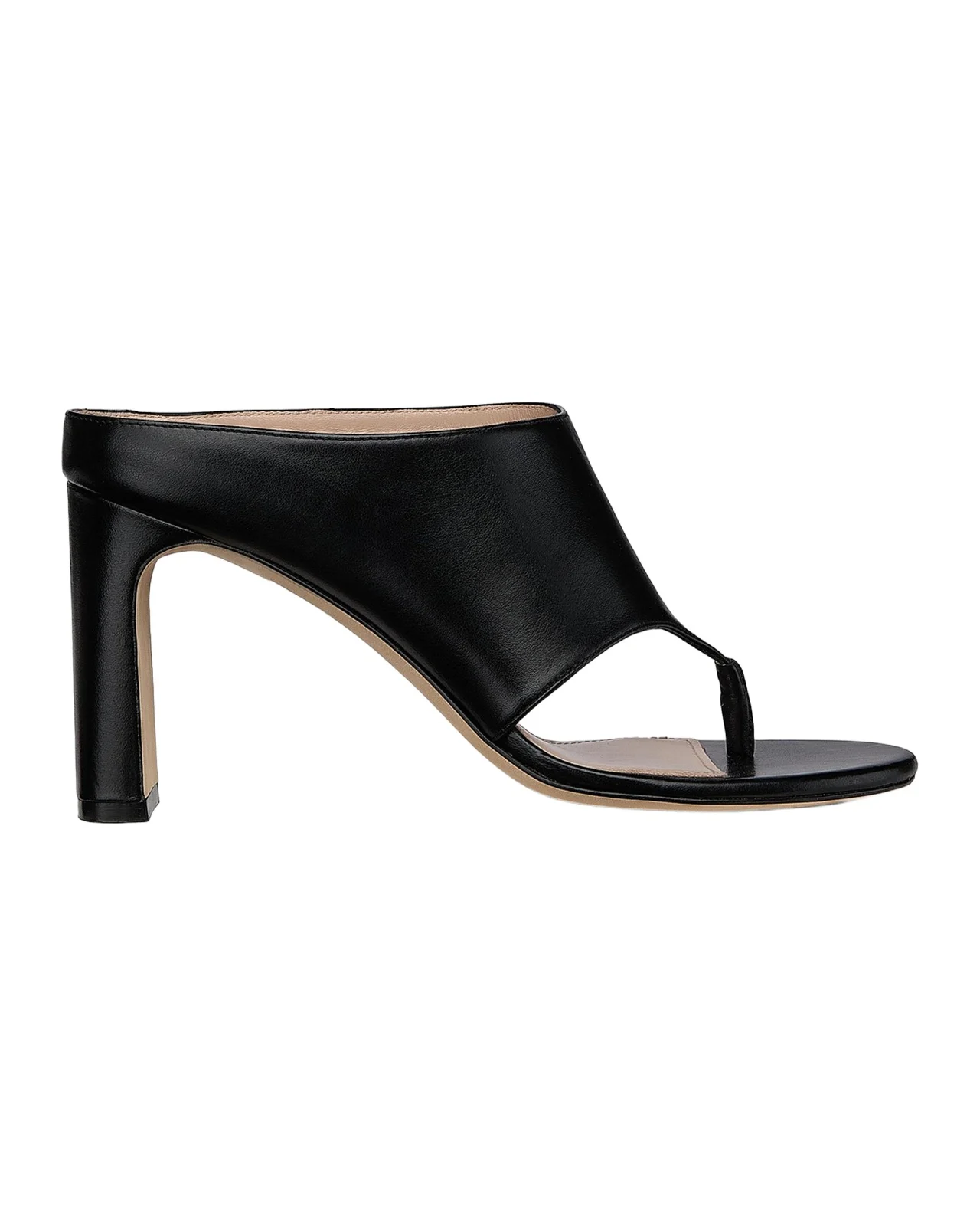 Babette 85MM Leather Block-Heel Sandals Babette 85MM Leather Block-Heel Sandals