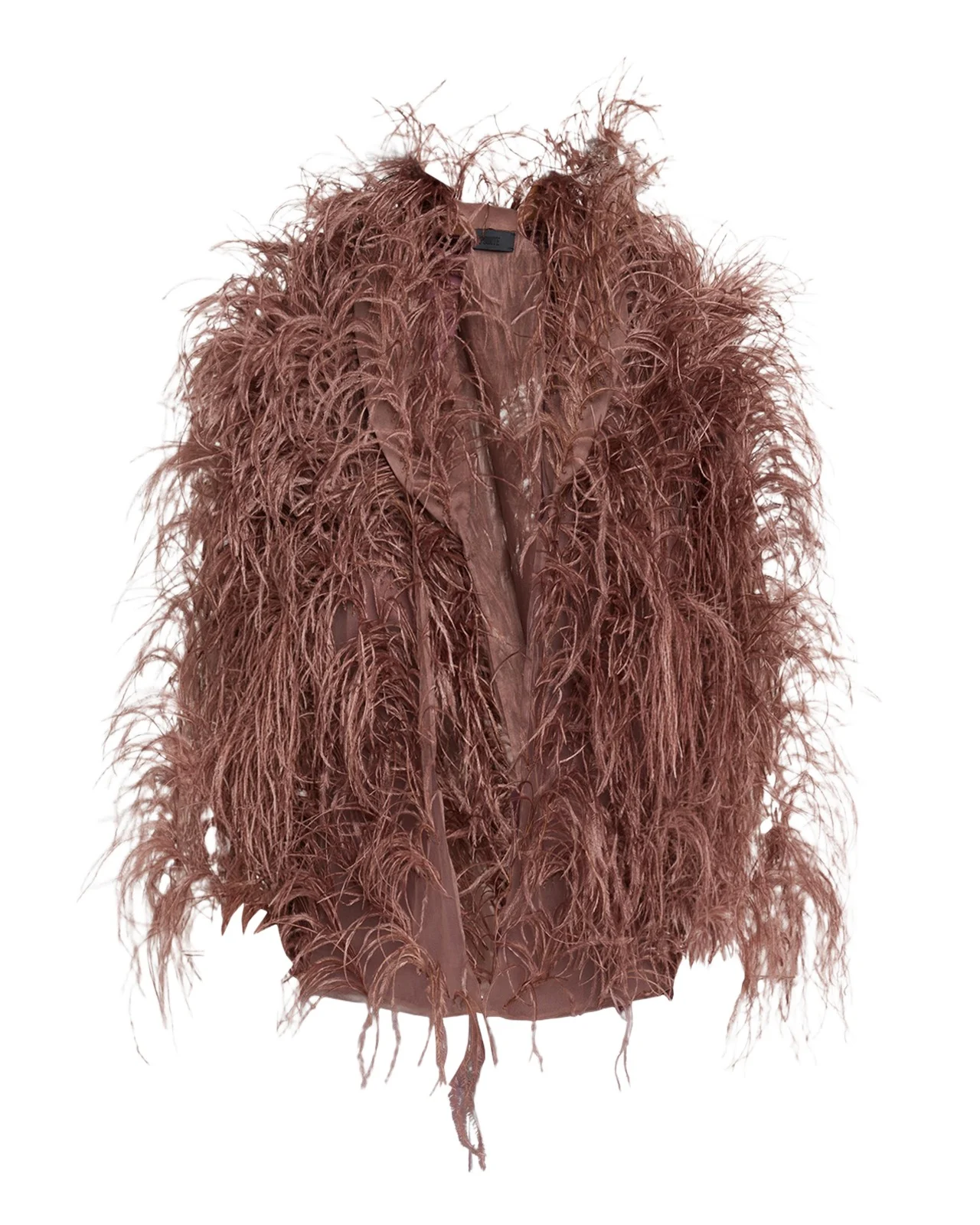 Marbled Feathers Open Jacket Marbled Feathers Open Jacket