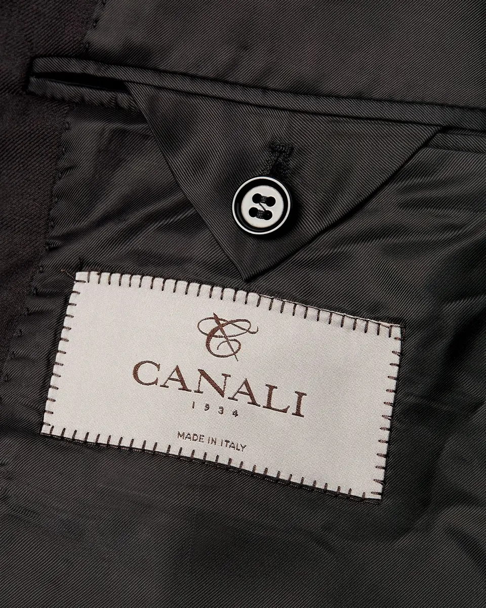 Canali Regular-Fit Two-Button Wool-Blend Suit | Thumbnail 5 Canali Regular-Fit Two-Button Wool-Blend Suit | Thumbnail 5