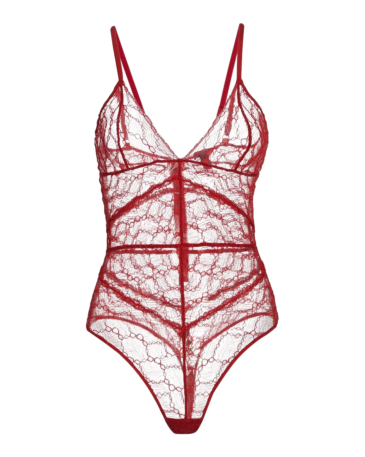 Mon Cheri Sheer Lace Bodysuit Mon Cheri Sheer Lace Bodysuit