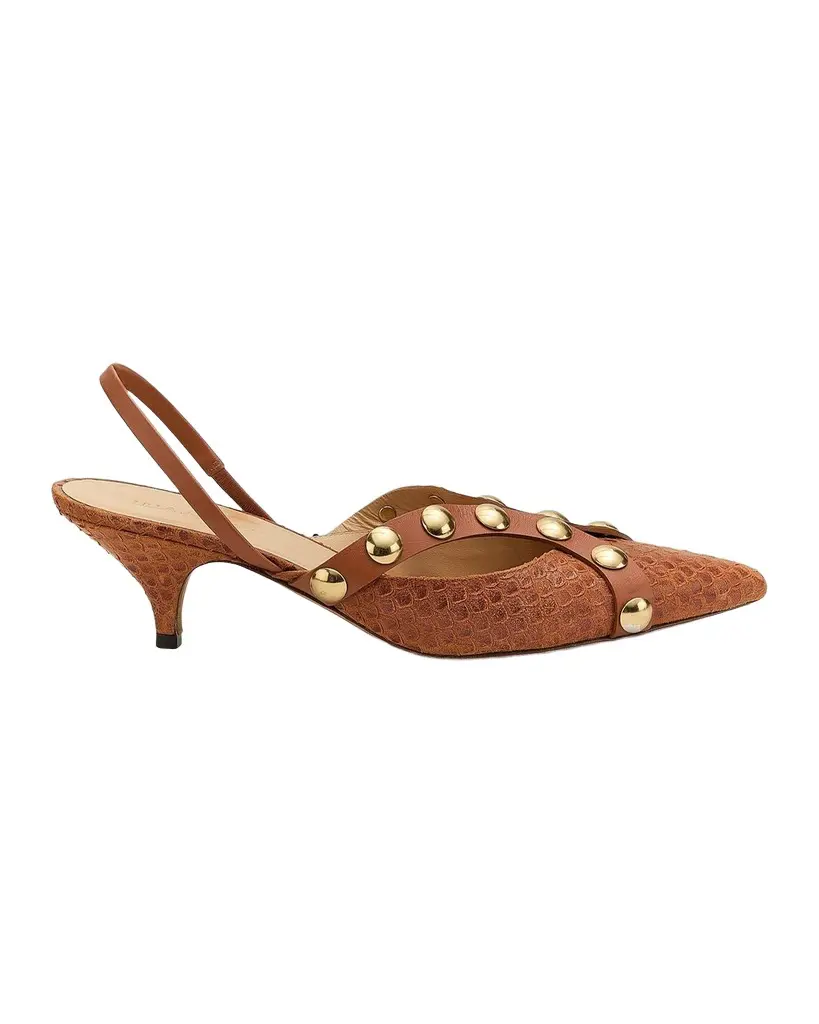 Ulla Johnson Vendome Studded Kitten Heel Pumps | Image 1 Ulla Johnson Vendome Studded Kitten Heel Pumps | Image 1