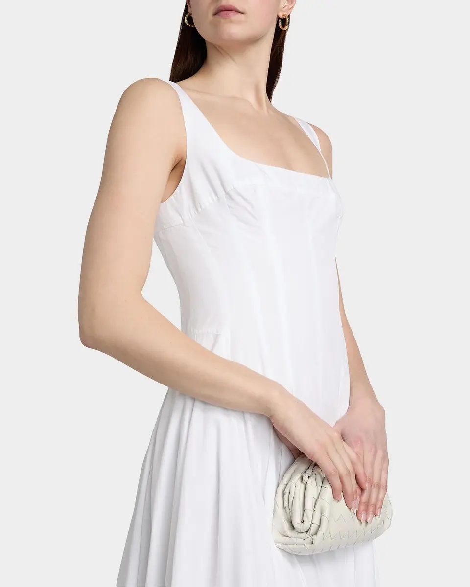 Simkhai Hally Bubble Cotton Midi Dress | Thumbnail 5 Simkhai Hally Bubble Cotton Midi Dress | Thumbnail 5