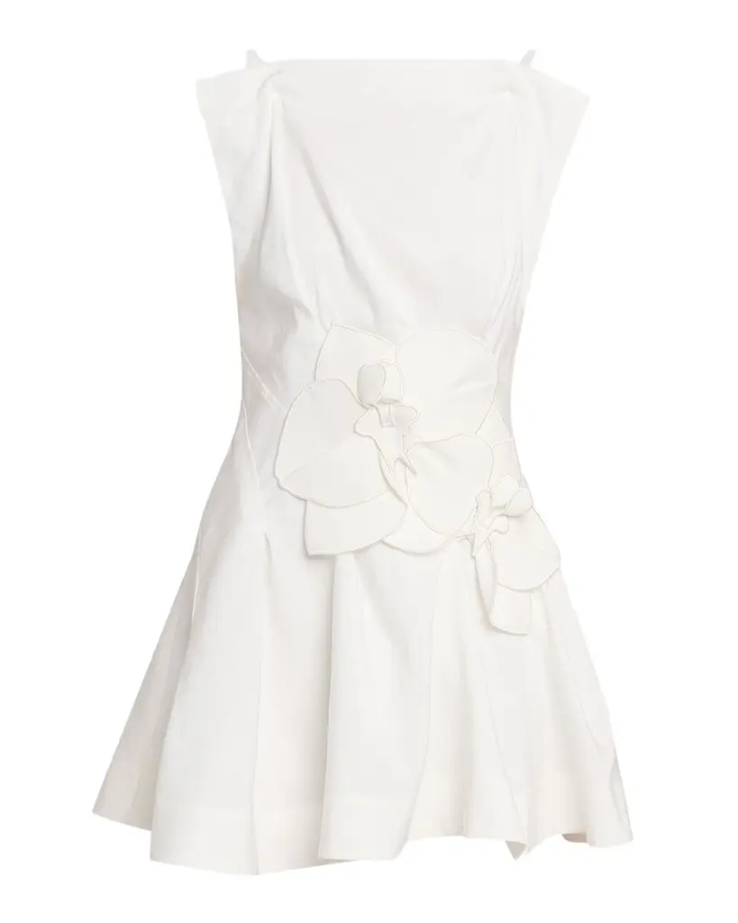 Acler Warra Floral Mini Dress | Image 1 Acler Warra Floral Mini Dress | Image 1