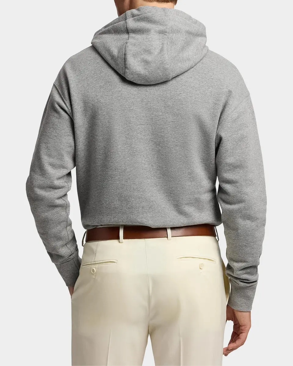 Ralph Lauren Purple Label Men's Polo Bear Cotton-Cashmere Fleece Hoodie | Thumbnail 3 Ralph Lauren Purple Label Men's Polo Bear Cotton-Cashmere Fleece Hoodie | Thumbnail 3