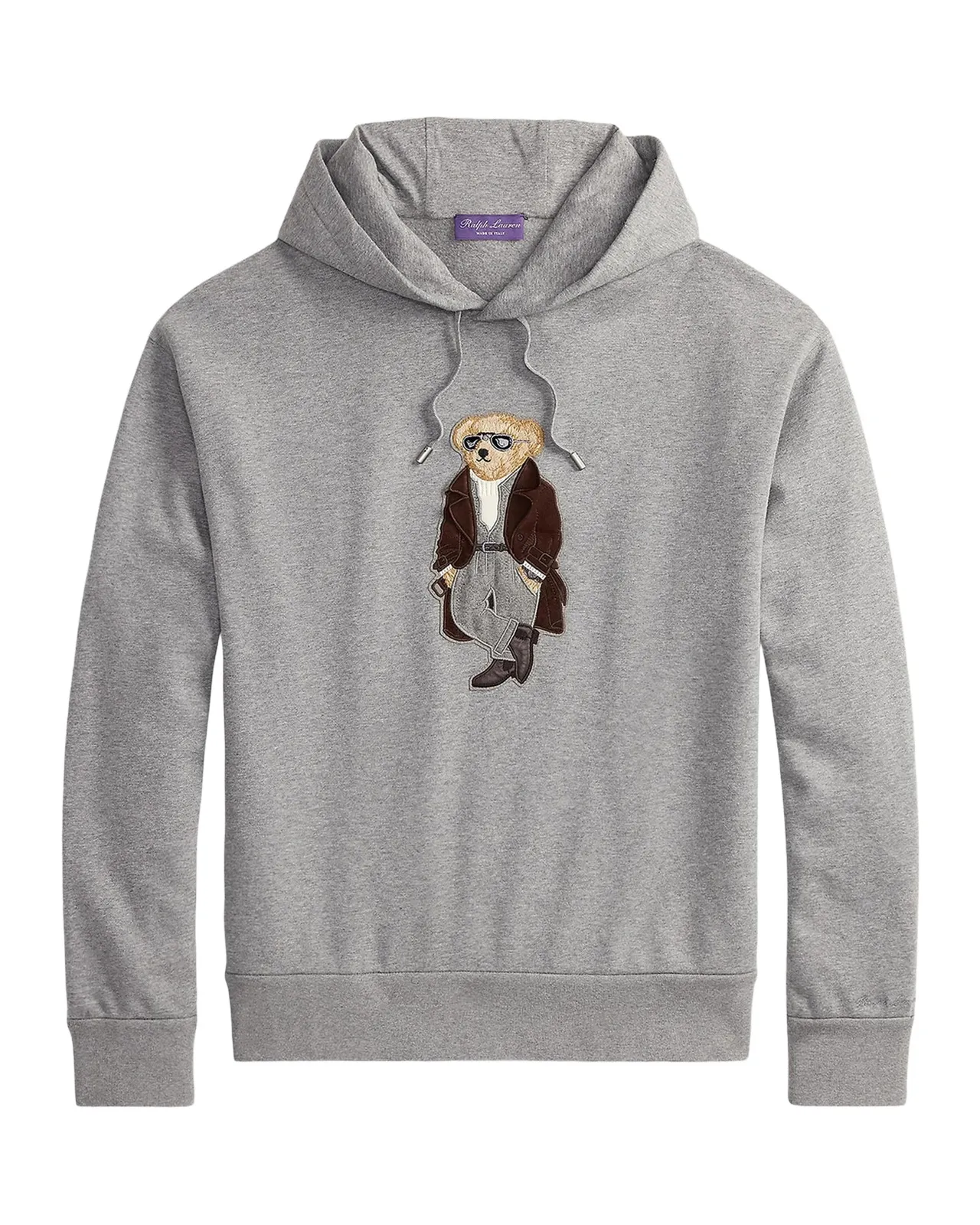 Ralph Lauren Purple Label Men's Polo Bear Cotton-Cashmere Fleece Hoodie